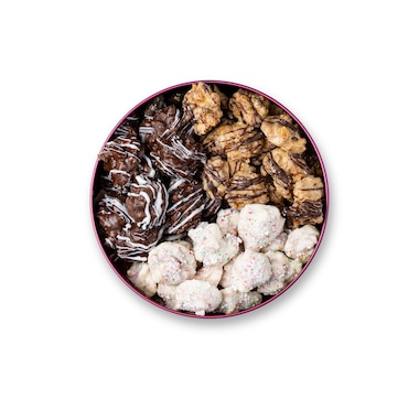 Ma's Kitchen Crunch Cluster Mix in Keepsake Pink Tin (300 g)